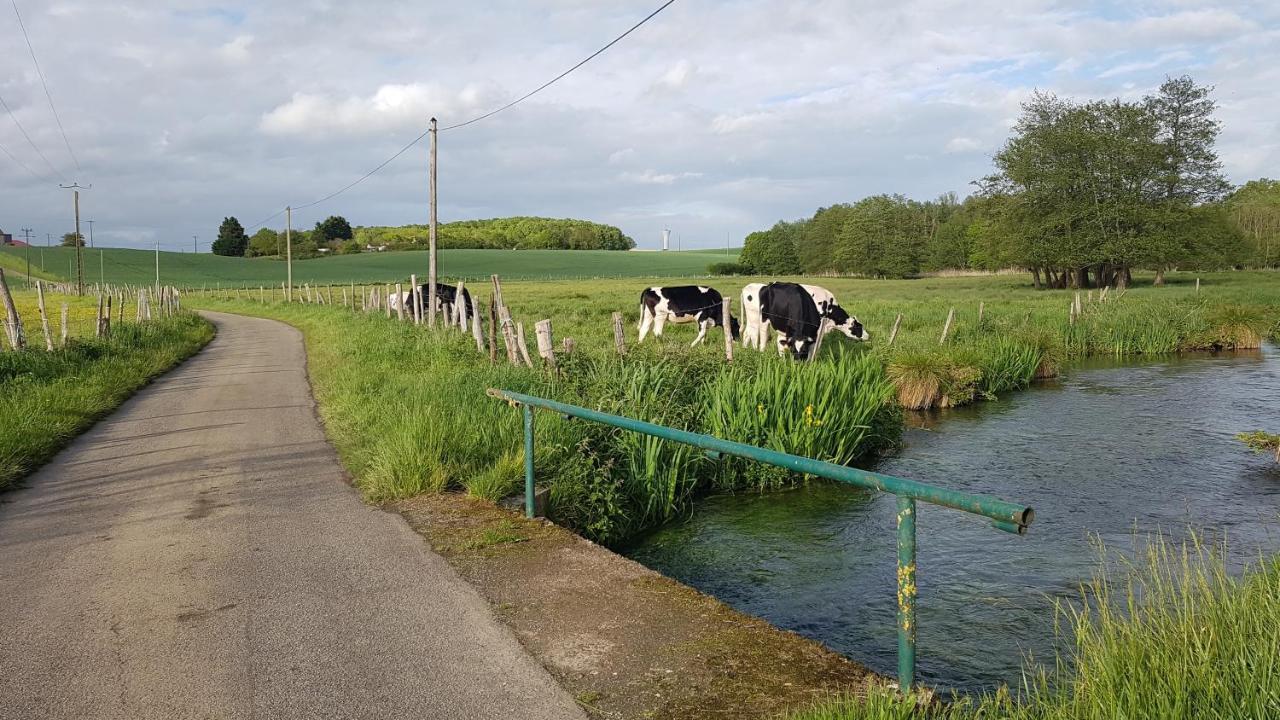 Gite 2-4 Pers Avec Piscine La Selle-sur-le-Bied Exterior foto